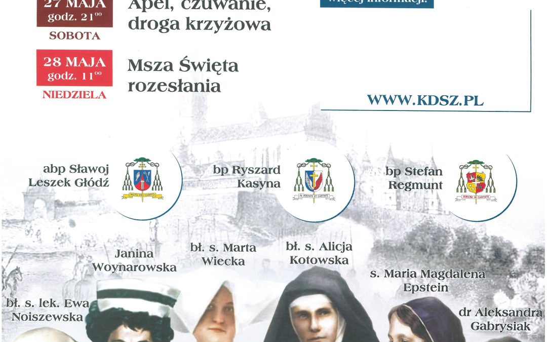 Zaproszenie na 93 Ogólnopolską Pielgrzymkę Służby Zdrowia na Jasną Górę 27-28 maja 2017 r.