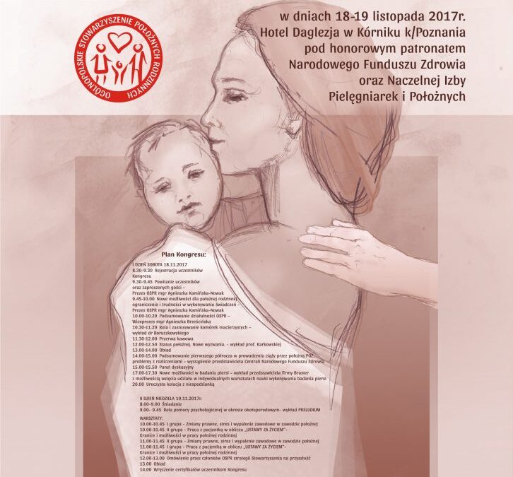 Zaproszenie na I Kongres Położnych Rodzinnych