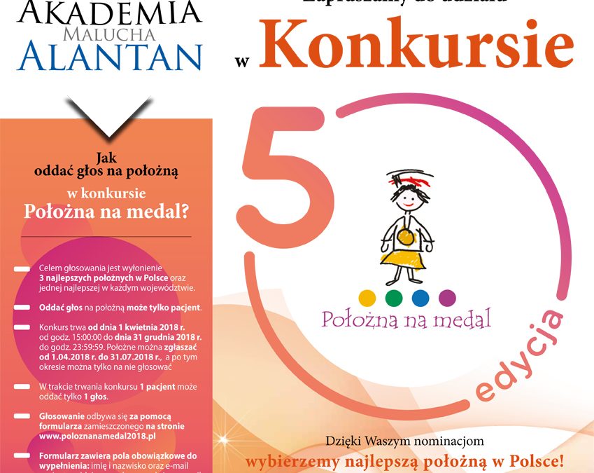 5 jubileuszowa edycja konkursu „Położna na medal”