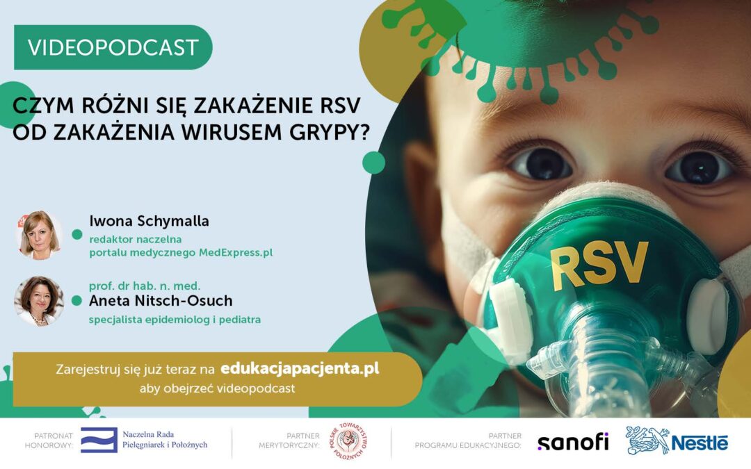 Bezpłatny videopodcast: Czym różni się zakażenie RSV od zakażenia wirusem grypy?