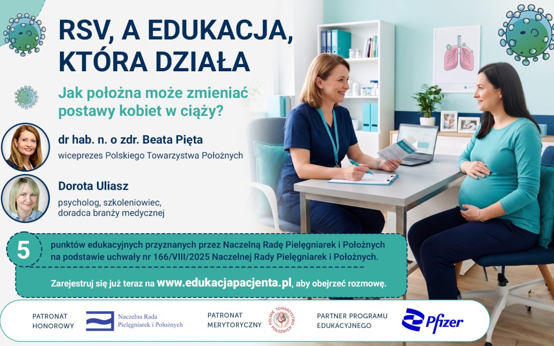RSV, a edukacja, która działa – jak położna może zmieniać postawy kobiet w ciąży?
